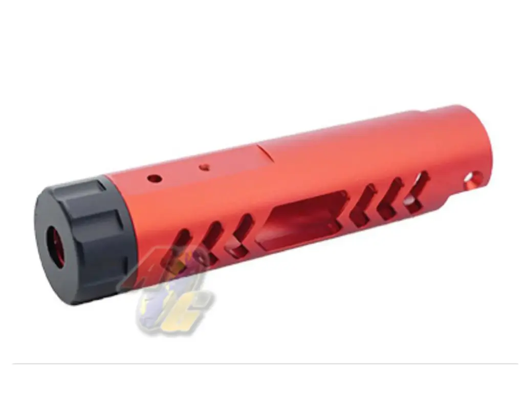 5KU CNC Aluminum Outer Barrel for Action Army AAP-01 GBB (Type C/ Red)