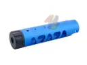 5KU CNC Aluminum Outer Barrel for Action Army AAP-01 GBB (Type D/ Blue)