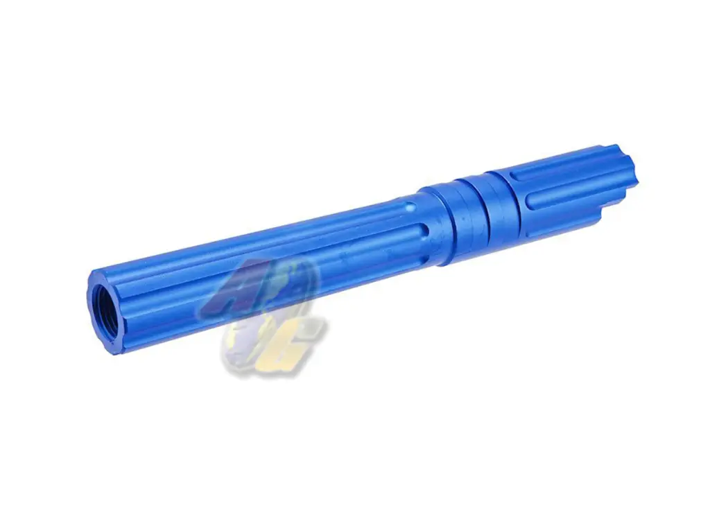 5KU 5.1 Aluminum Outer Barrel for Tokyo Marui Hi-Capa 5.1 Series GBB (Type 1, Blue, 11mm+)