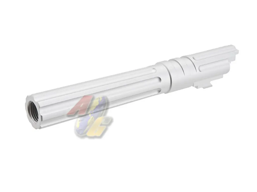 5KU 5.1 Aluminum Outer Barrel for Tokyo Marui Hi-Capa 5.1 Series GBB (Type 1, Silver, 11mm+)