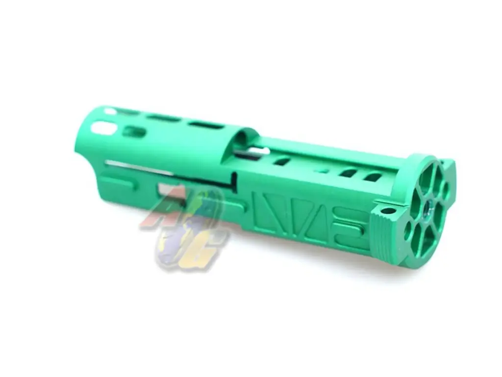 5KU CNC Aluminum Lightweight Bolt for Action Army AAP-01 GBB (Type 2, Green)