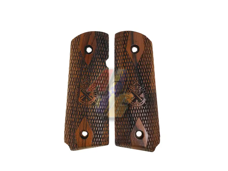 KIMPOI SHOP V10 Wood Grip for V10 Gas Pistol (Springfield)