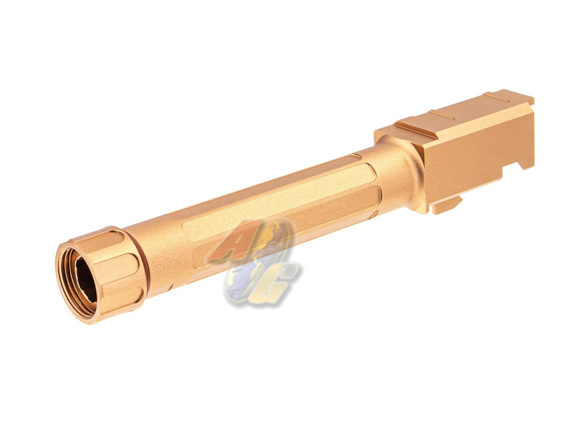 [RGW-BR21BZ] RGW A9 Style Threaded Outer Barrel for Umarex/ VFC Glock 45, 19X GBB Series - BR