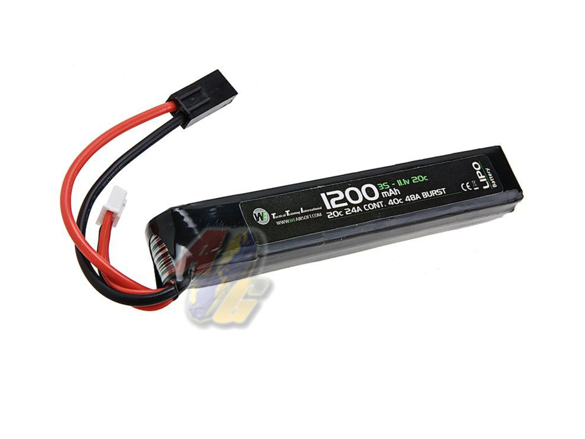 [WE-BAT-0011] WE Lipo Battery 11.1v 1200mAh Stick Type - 20C