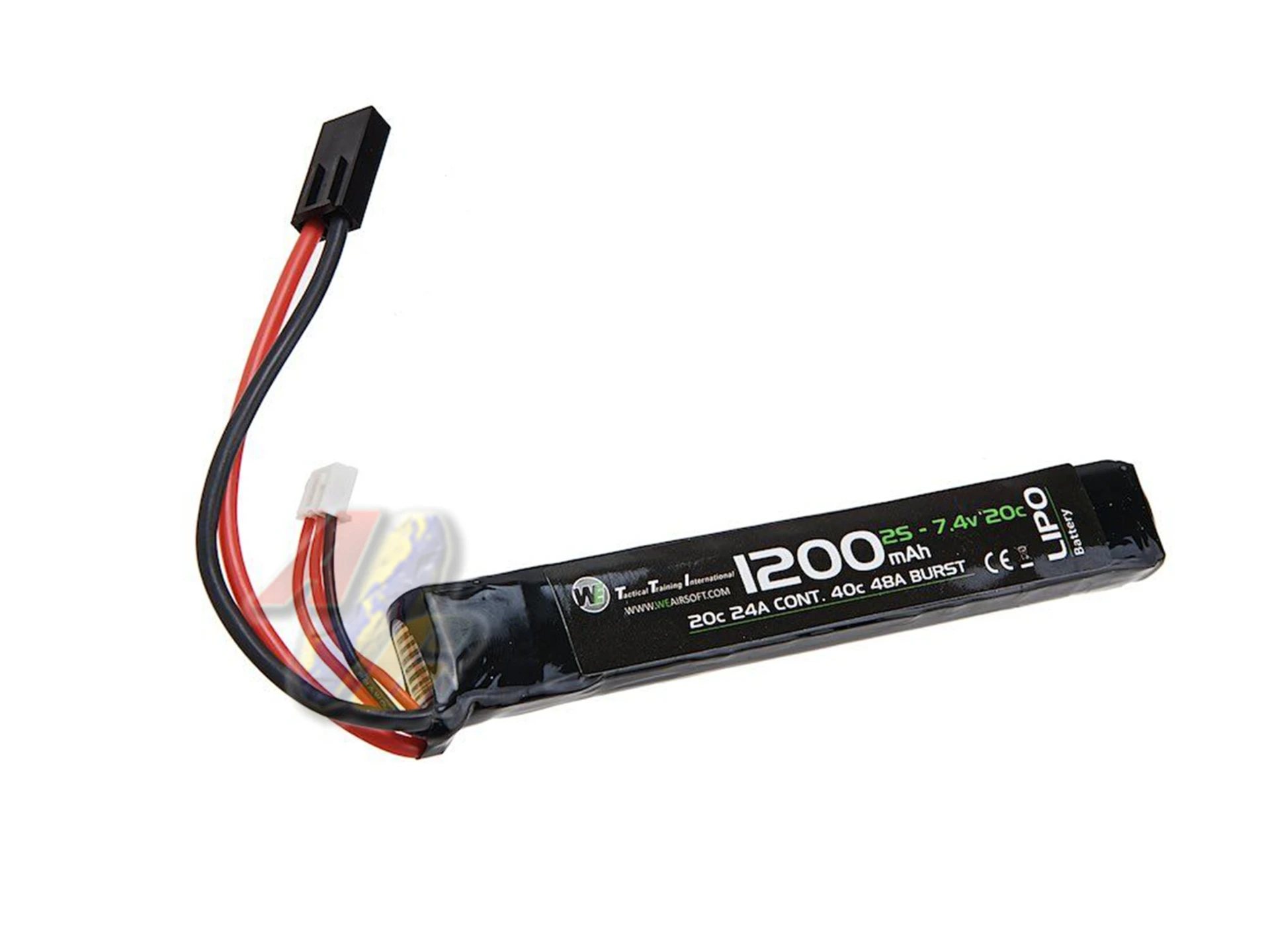 [WE-BAT-0010] WE Lipo Battery 7.4v 1200mAh Stick Type - 20C