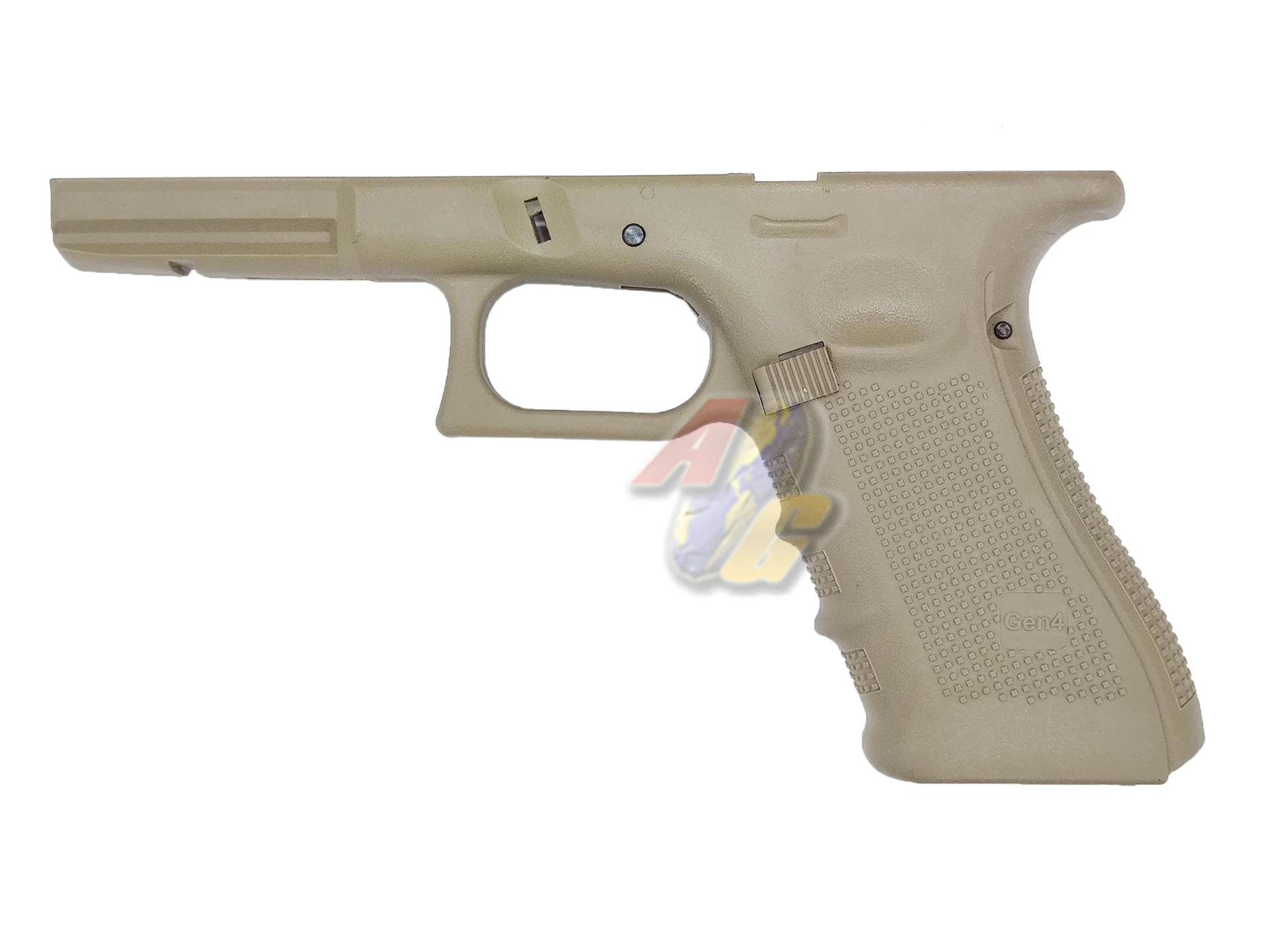 WE G17 Gen.4 GBB Original Frame - TAN