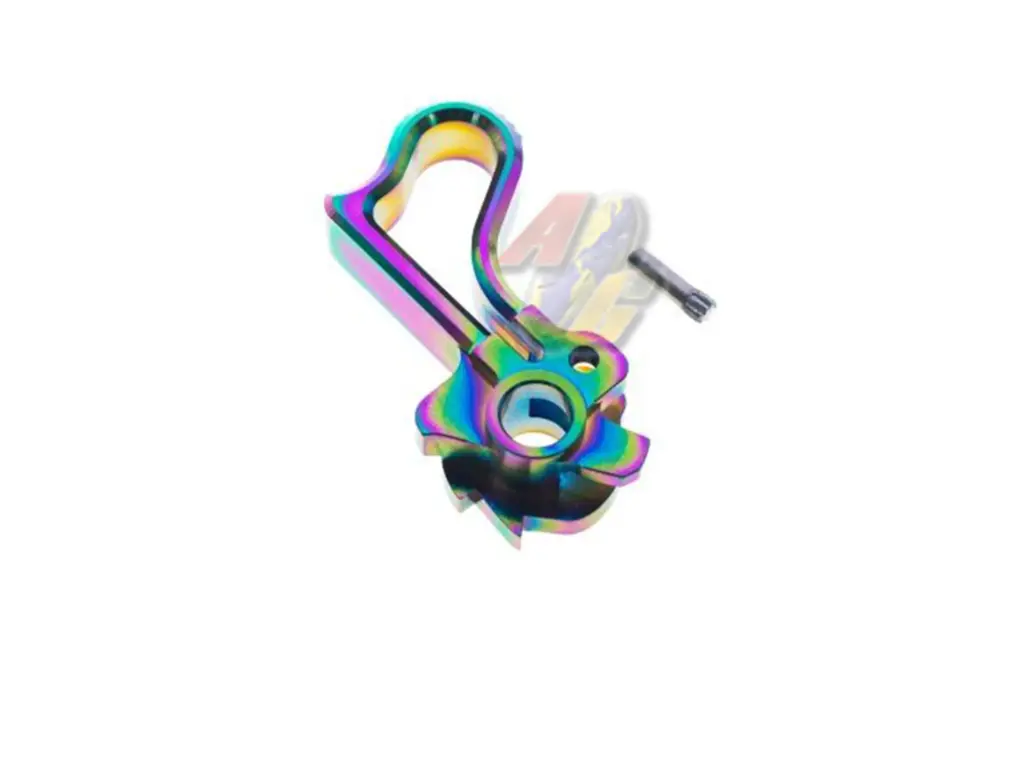 COWCOW Technology Match Grade Stainless Steel Hi-Capa Hammer (Type B) (Rainbow)