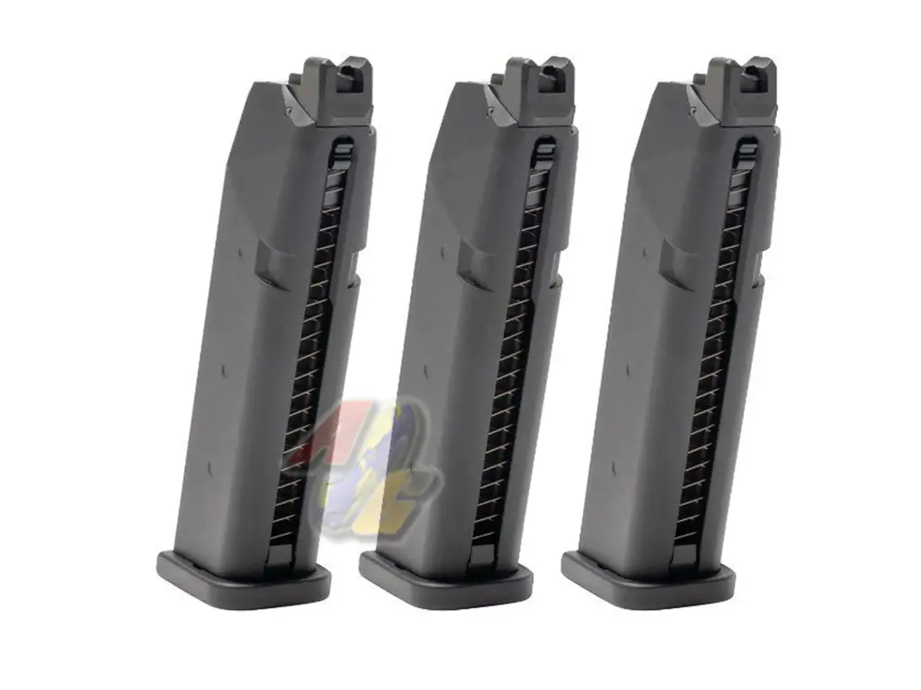 SilencerCo Airsoft MAXIM 9 24 Rounds Gas Magazine - 3 Pcs (by Krytac)