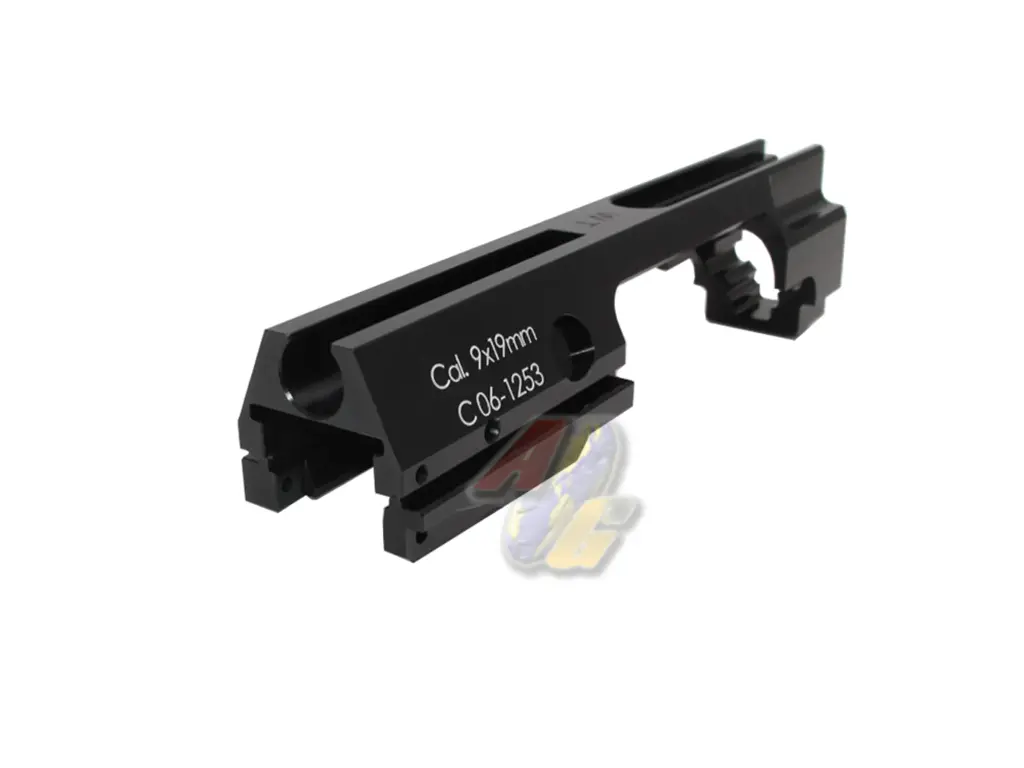 Wii Tech CNC Aluminum Enhanced Carrier for KSC MP9 GBB Series - System 7