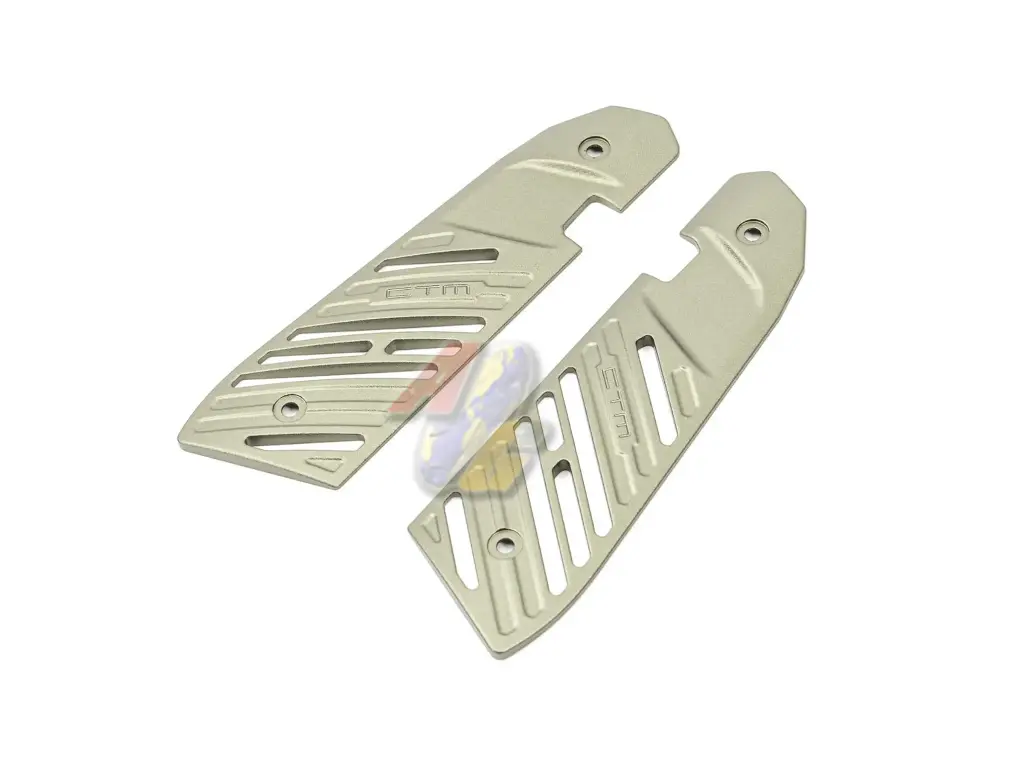 CTM Fuku-2 Frame Aluminum Accessories Grip Set (Army Green)