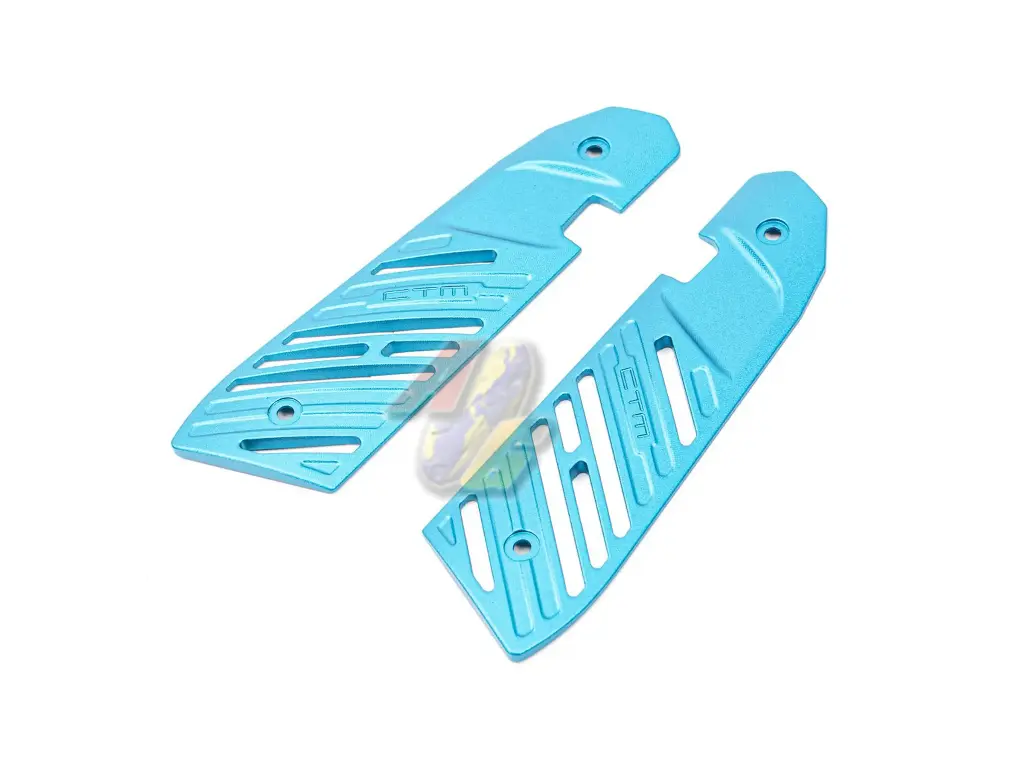 CTM Tac Fuku-2 Frame Aluminum Accessories Grip Set - Blue