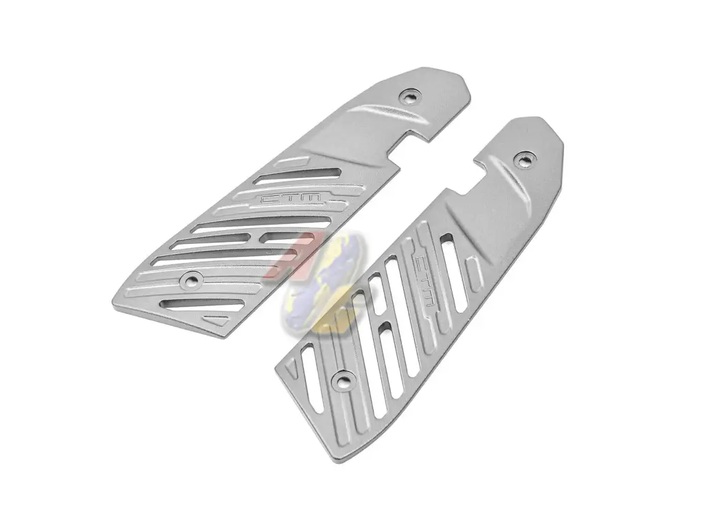 CTM Tac Fuku-2 Frame Aluminum Accessories Grip Set - Grey