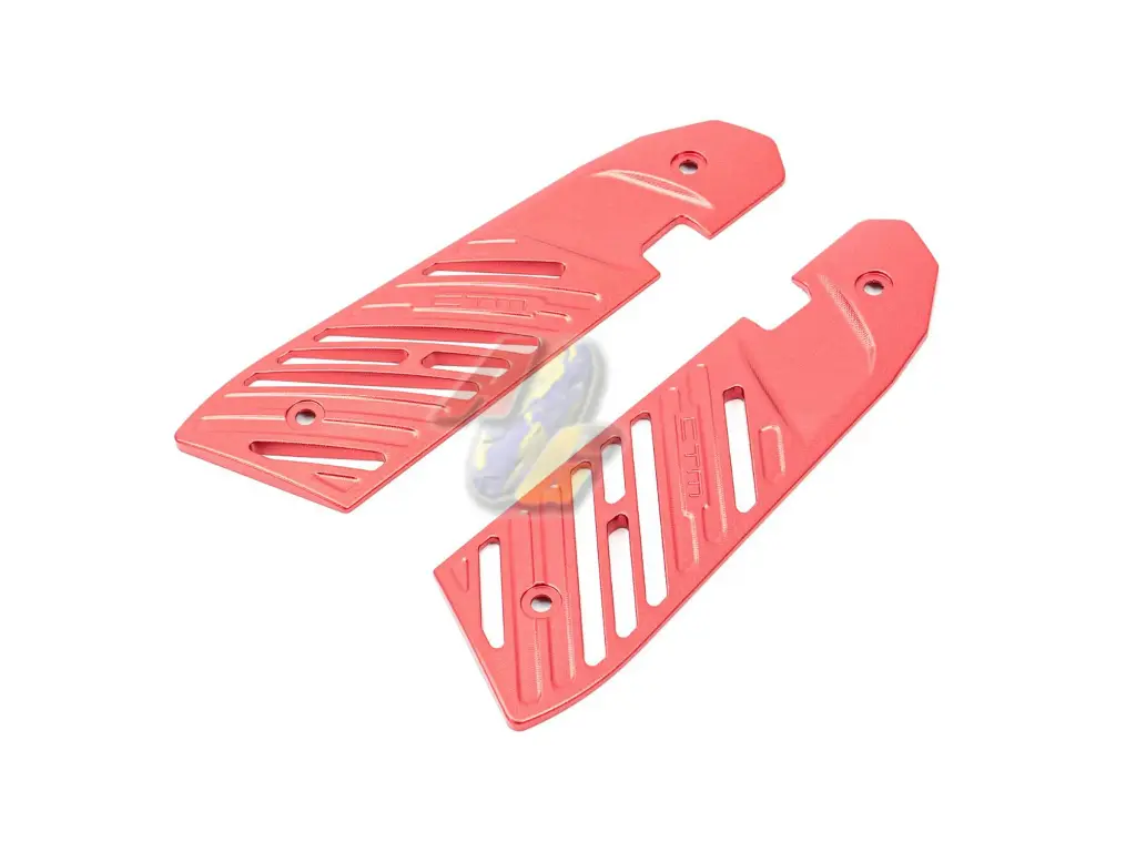 CTM Tac Fuku-2 Frame Aluminum Accessories Grip Set - Red