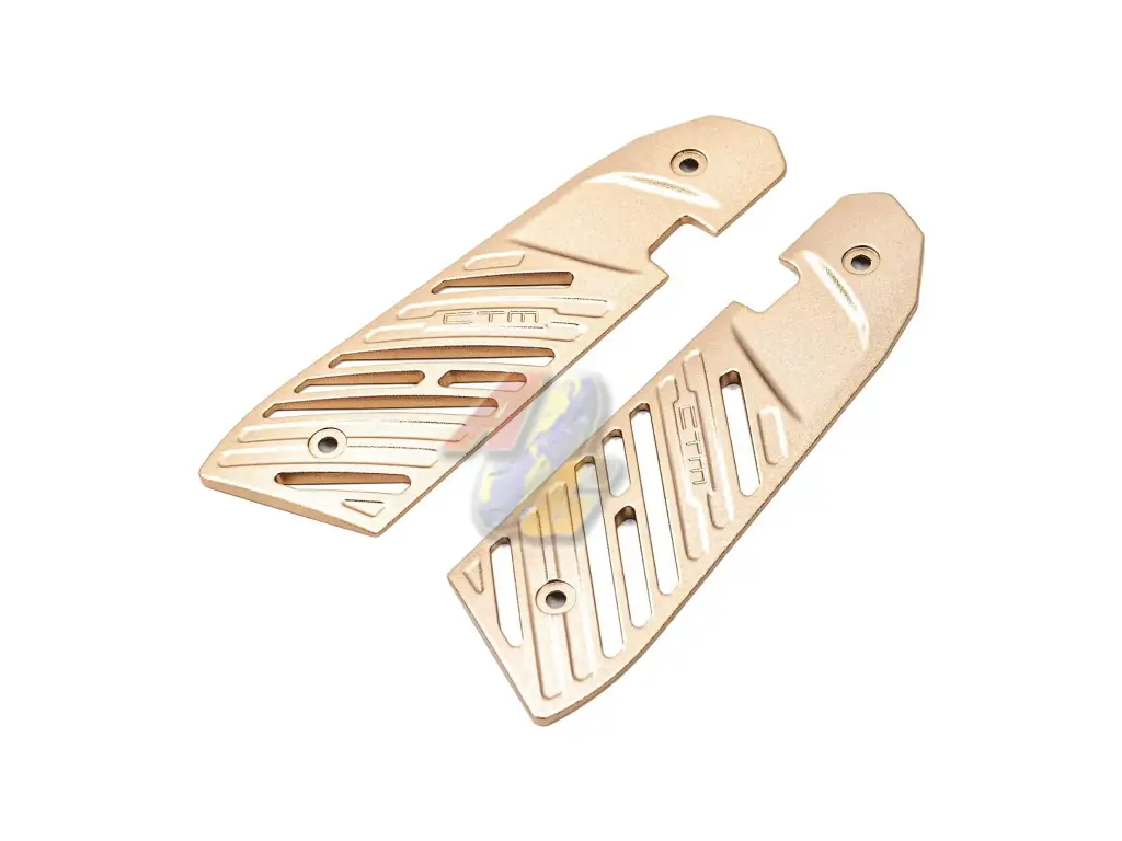 CTM Tac Fuku-2 Frame Aluminum Accessories Grip Set - Gold