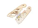 CTM Tac Fuku-2 Frame Aluminum Accessories Grip Set - Gold