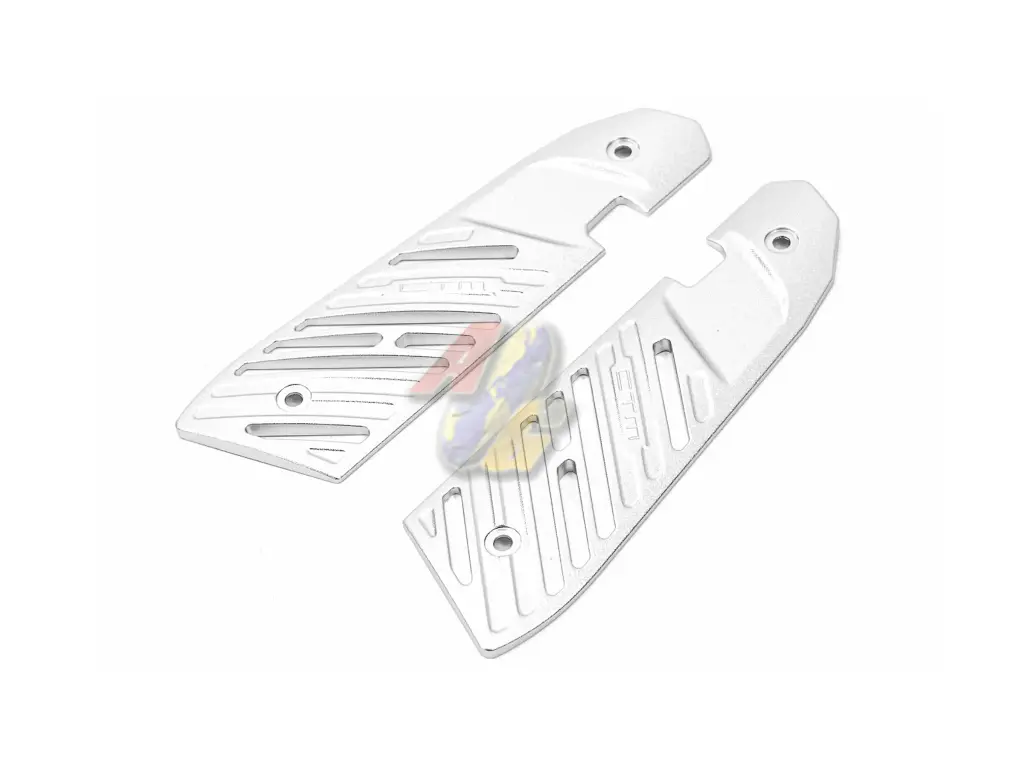 CTM Fuku-2 Frame Aluminum Accessories Grip Set (Silver)