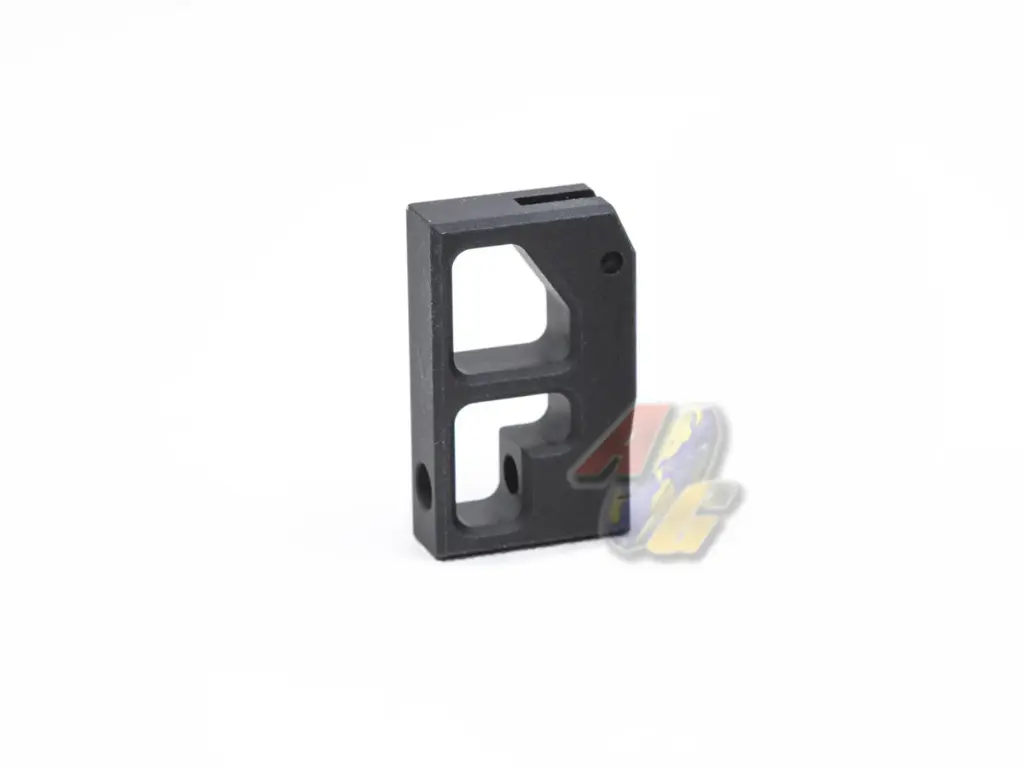 Revanchist Airsoft Aluminium Slim Flat Adjustable Trigger For Tokyo Marui Hi-Capa Series GBB (Type B) (Black)