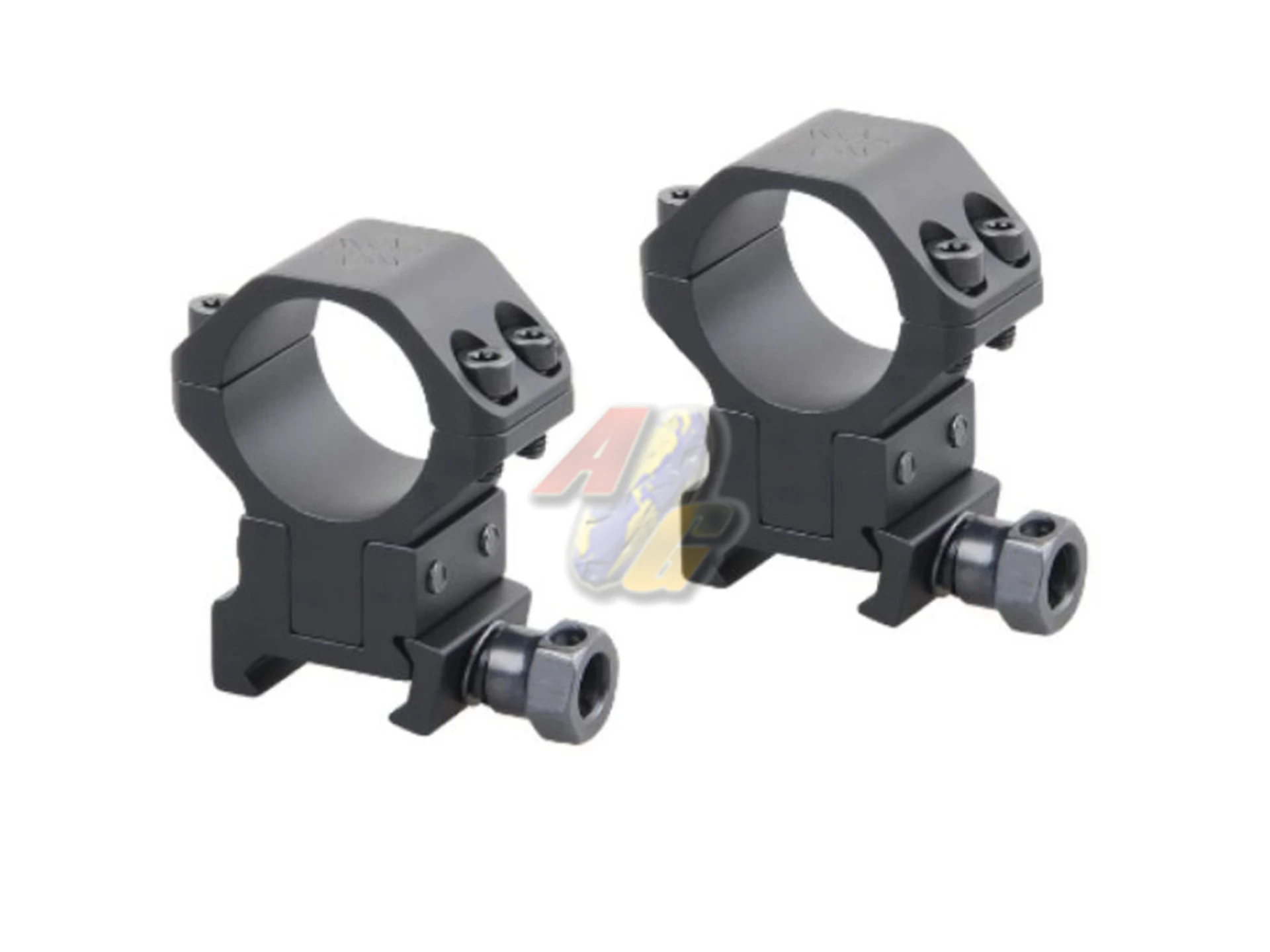 [VO-XASR-2510] Vector Optics X-ACCU 25.4mm Adjustable Elevation Picatinny Rings