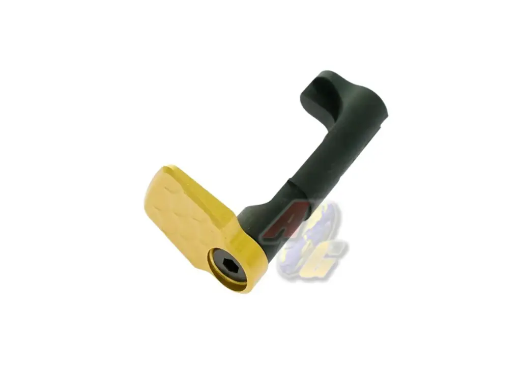 Revanchist Airsoft Aluminium Magazine Release Set for Tokyo Marui Hi-Capa Series GBB ( Type A/ Gold )
