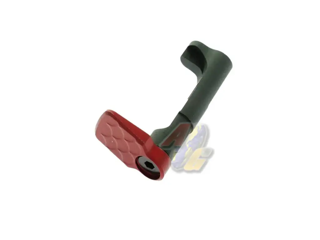 Revanchist Airsoft Aluminium Magazine Release Set for Tokyo Marui Hi-Capa Series GBB ( Type A/ Red )