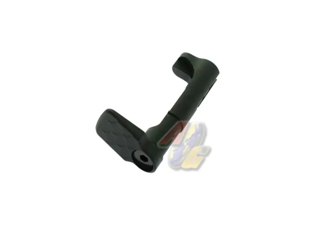 Revanchist Airsoft Aluminium Magazine Release Set for Tokyo Marui Hi-Capa Series GBB (Type A) (Black)