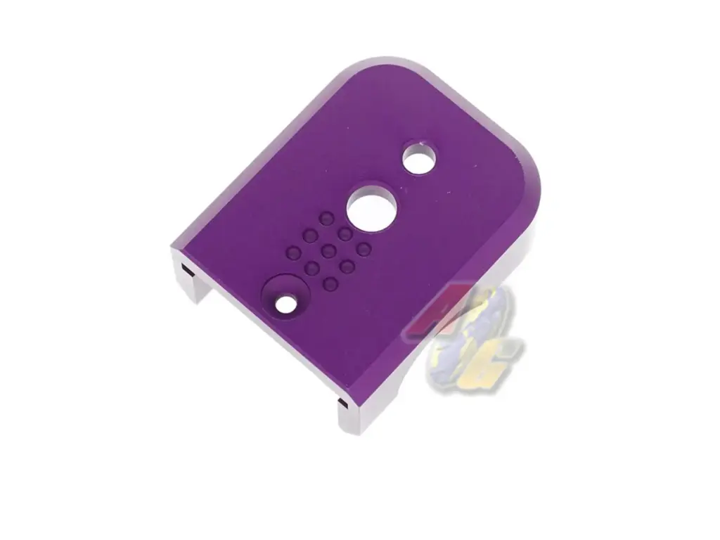 Revanchist Airsoft Aluminium Magazine Base for Tokyo Marui Hi-Capa Series GBB ( Type A/ Purple )
