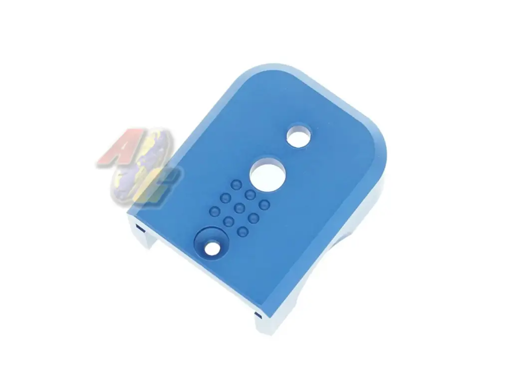 Revanchist Airsoft Aluminium Magazine Base for Tokyo Marui Hi-Capa Series GBB (Type A) (Blue)