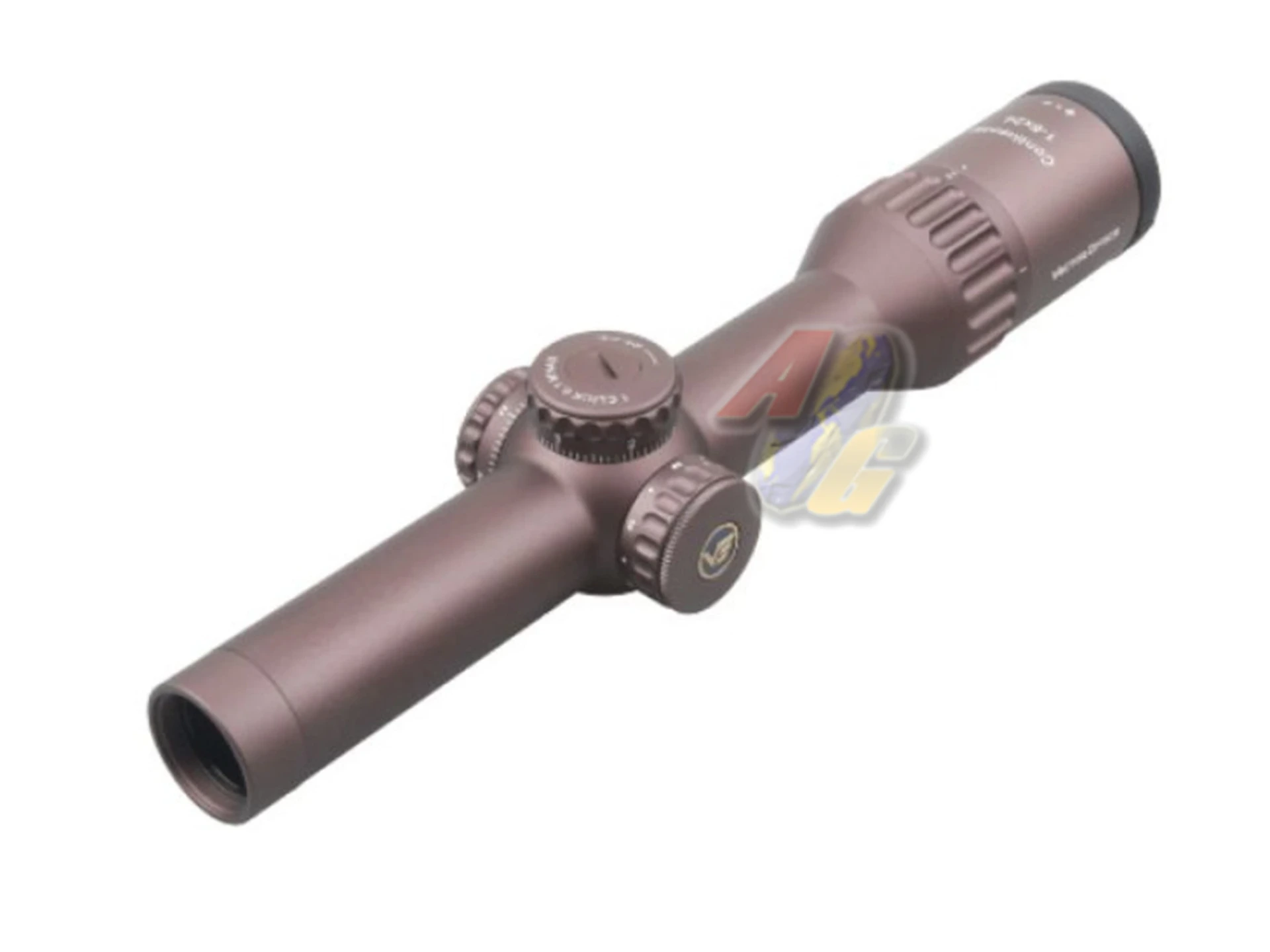 Vector Optics Continental x6 1-6x24 Tactical LPVO Riflescope - FDE