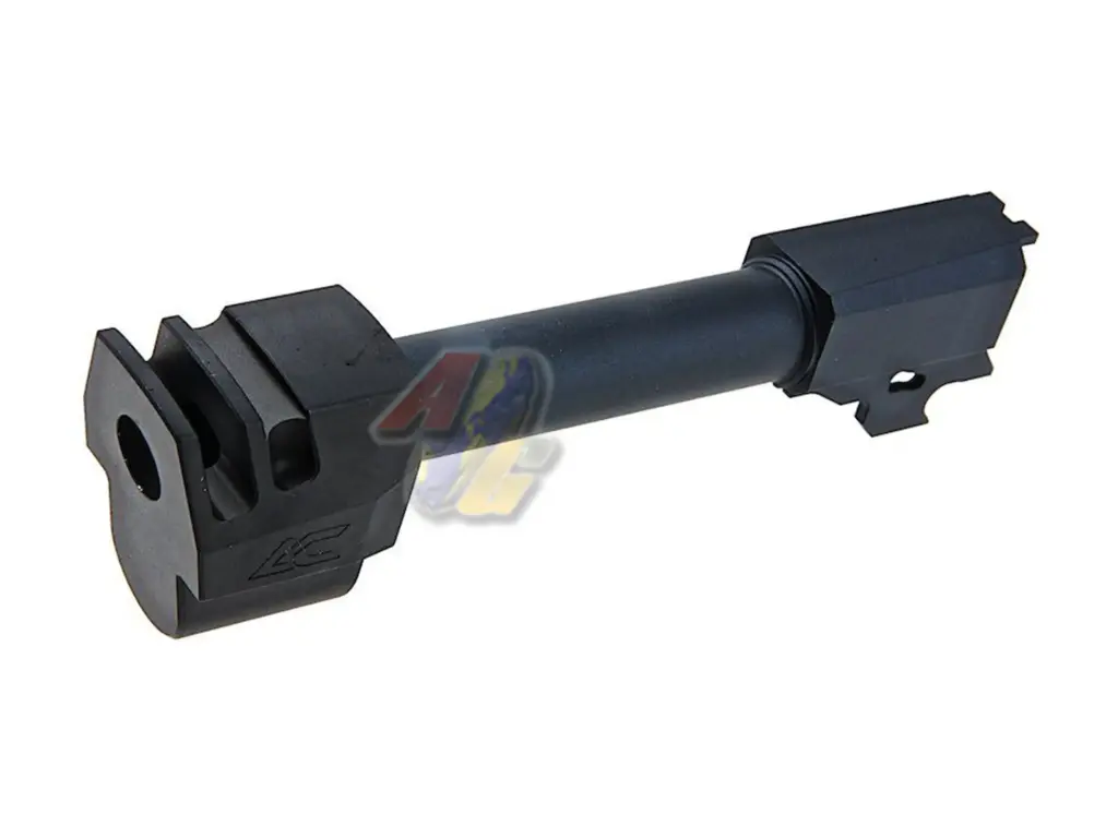 [RA-10117] Revanchist Airsoft AC Style Compensator with Outer Barrel for P320 M17/ M18 GBB (BK)