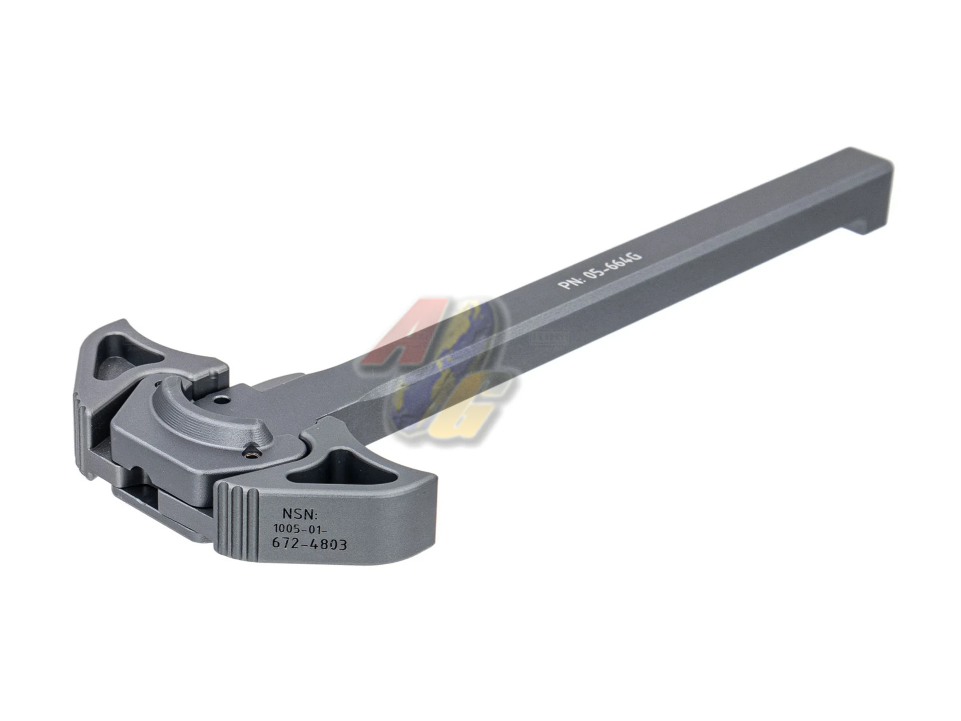 C&C Tac MK16 URG-I ACH Style Airsoft Charging Handle for Tokyo Marui M4 MWS GBB Series - Grey