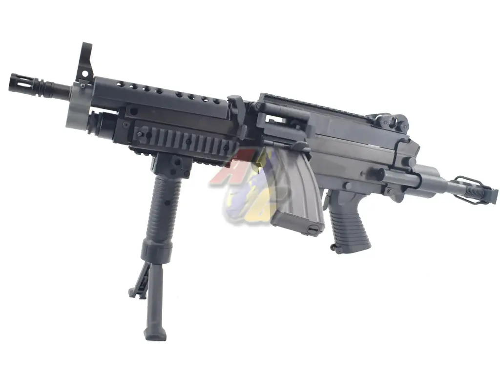 T8 SPS M249K AEG LMG (Lightweight Version) (Black) (by A&K)