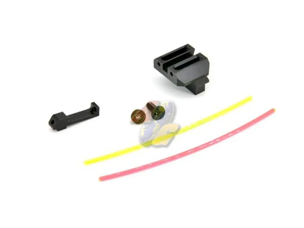 AIP Aluminum Fiber Fixed Carry Sight Set for Tokyo Marui G17 Series GBB