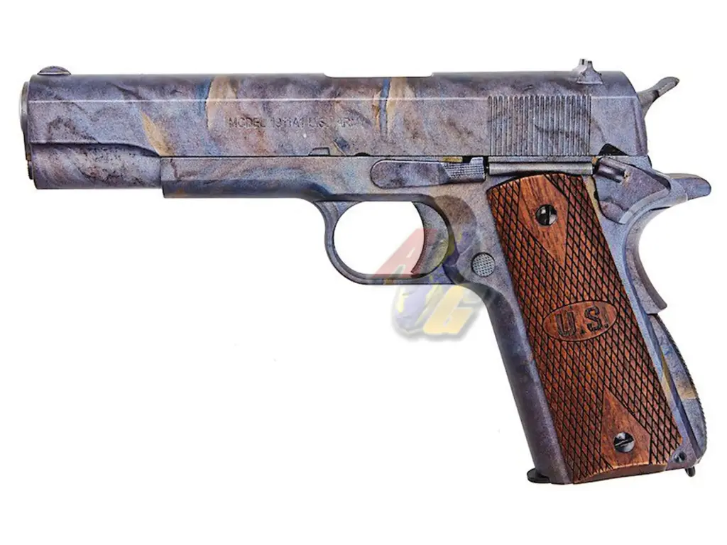 Cybergun AO 1911 Marble GBB (Wood Grip) (by WE)