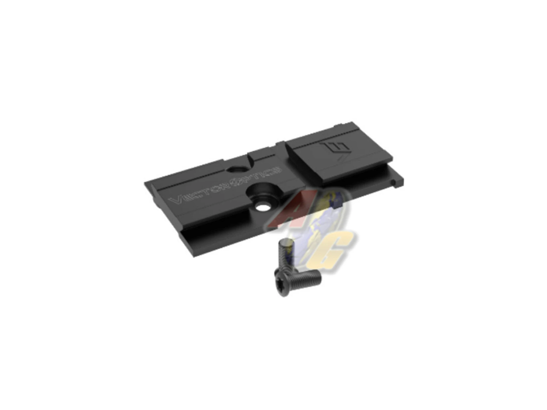 Vector Optics MOS to VOD Footprint Pistol Red Dot Steel Adapter