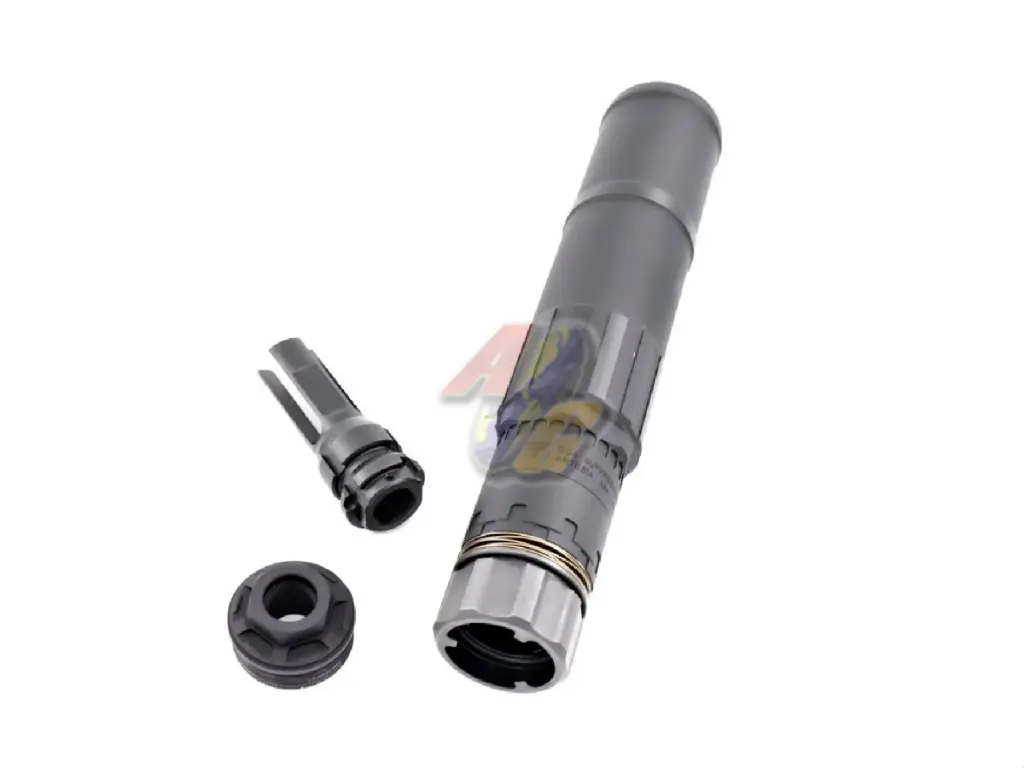 Airsoft Artisan CGS QD Dummy Silencer with DA Flash Hider (14mm-/ Black)