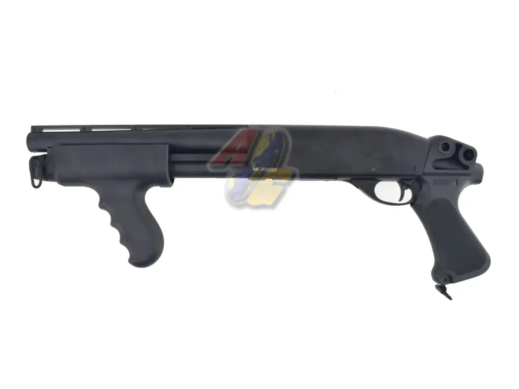 [AK-SP-SXR-001-BK] A&K M870 Bulldog Bolt Action a Shoot 3 BB's Shotgun