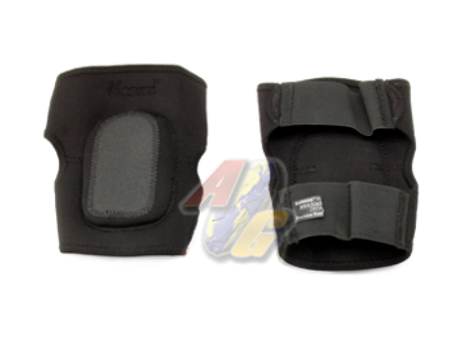 Burst Neoprene Elbow Pads Set - BK