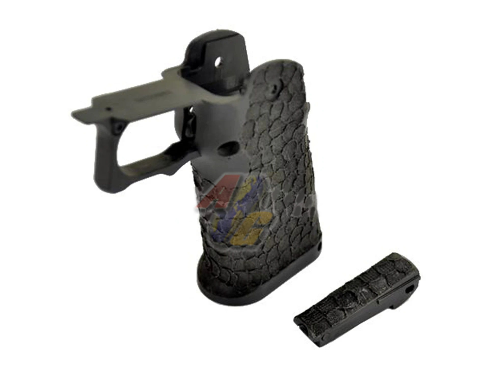 [GE-MC-45] Golden Eagle Hi-Capa GBB Pistol MC-45 Style Grip - Black
