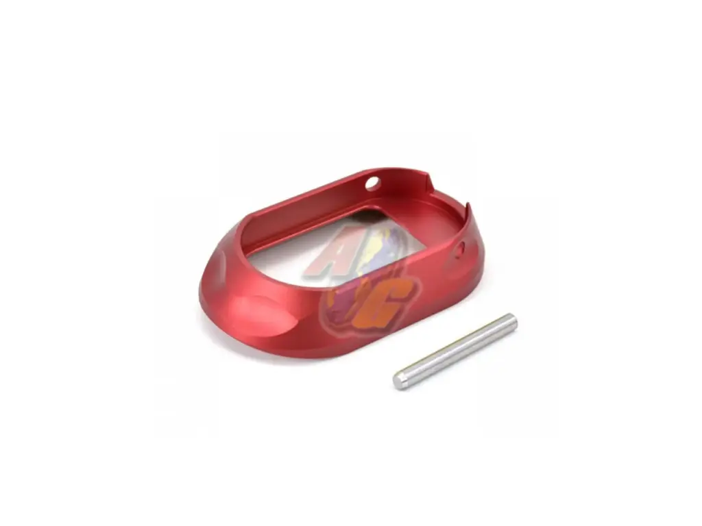 AIP Aluminum BigMouth Magwell for Tokyo Marui Hi-Capa Series GBB (Type 4) (Red)