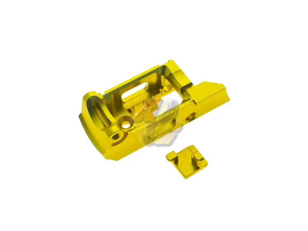 COWCOW Technology AAP-01 7075 Aluminum Enhanced Trigger Housing - Gold