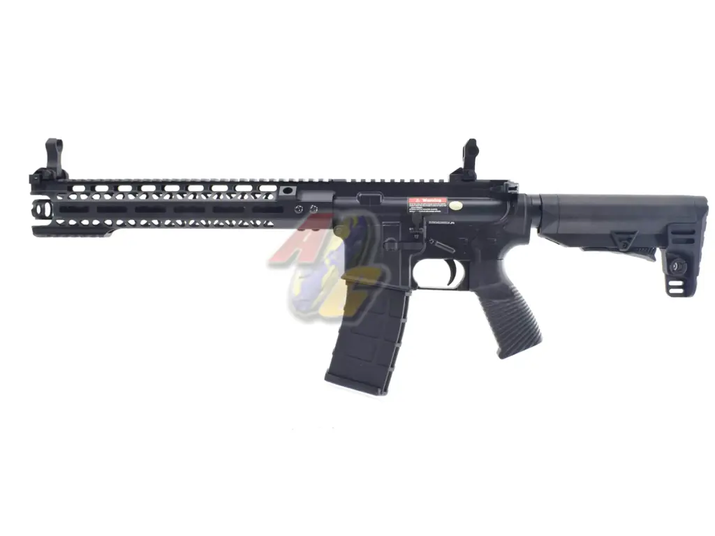 Golden Eagle 12" AR-15 M-Lok GBB - Black