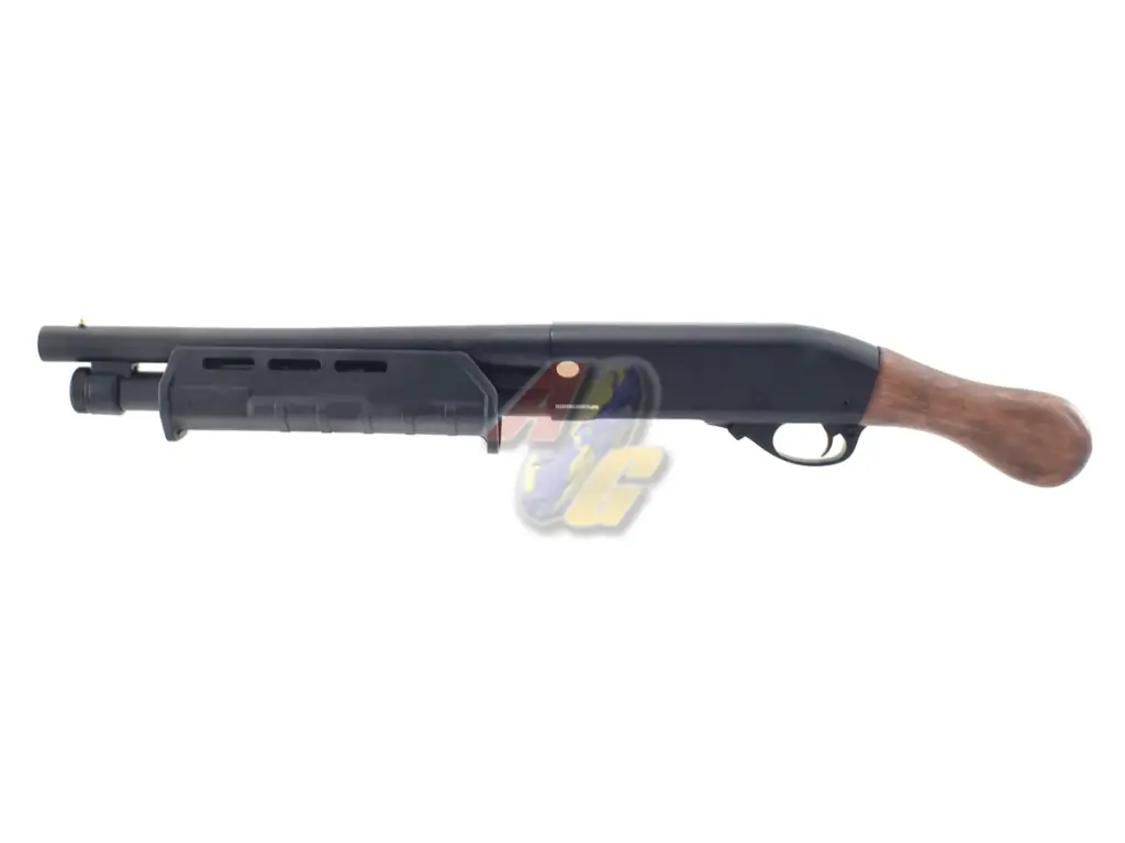 [GE-SG-M8887-RW] Golden Eagle M870 TAC Gas Pump Action Shotgun - Real Wood