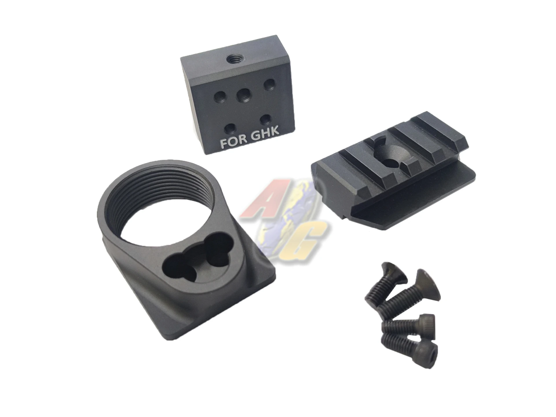 [EMG-RD-AK2M4-GHK] EMG Rifle Dynamic Airsoft AK to M4 Stock Adaptor Assemble for GHK AK GBB (by DYTAC)