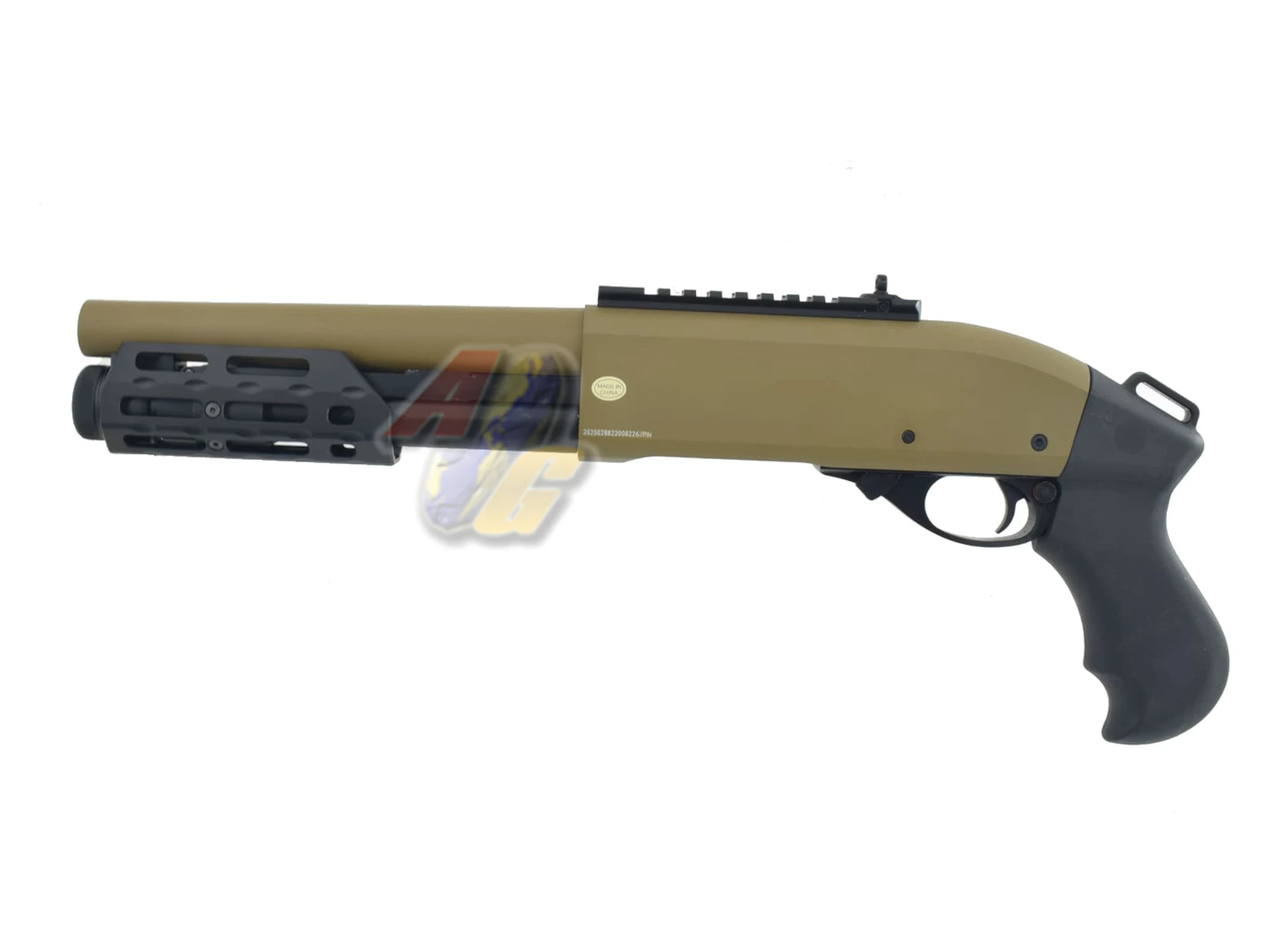 Golden Eagle M-Lok M870 Compact Gas Shotgun - Tan