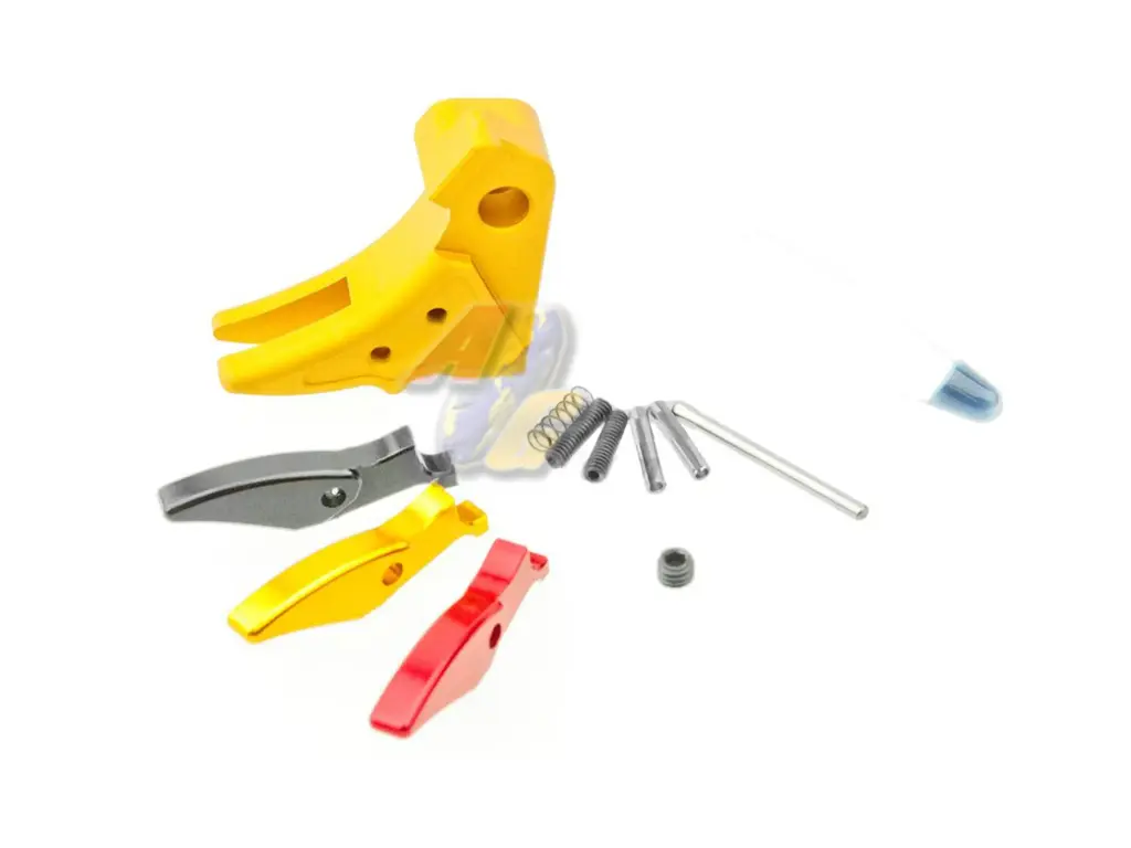 GunsModify S-Style 6061 Aluminum Adjustable G Series Trigger (Gold)