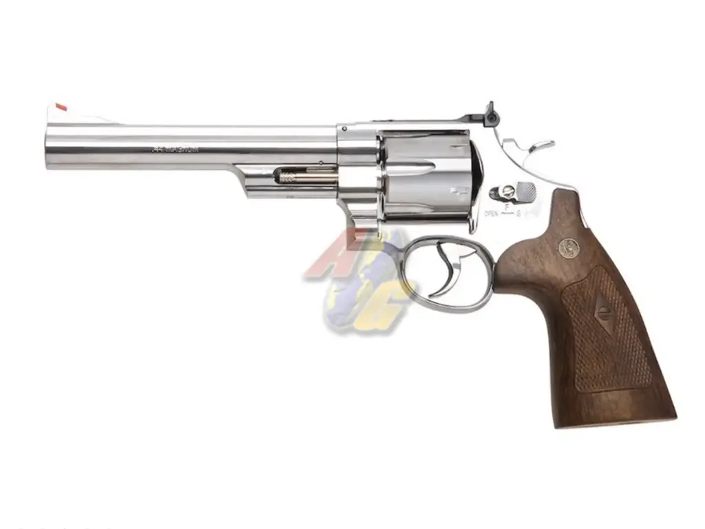 Umarex S&W M29 6.5 Inch Co2 Revolver (Silver/ Brown Grip) (by WinGun)