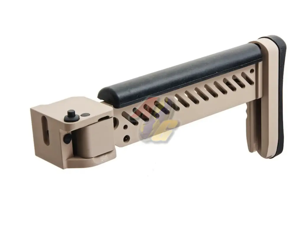 5KU PT-5 Side Folding Stock for Tokyo Marui AKM GBB (Tan)