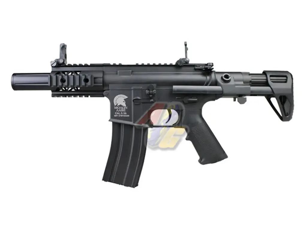 [ST-AEG-STAEG393BMBC] S&T M4 FF 3.5" SD PDW Challenger Line G3 AEG (BK)