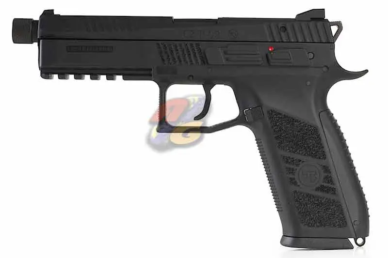 [KJ-GP-CZ-P09-TB-GAS] KJ Works CZ P-09 GBB with 14mm CCW Thread Barrel ( ASG Licensed/ Gas Version )