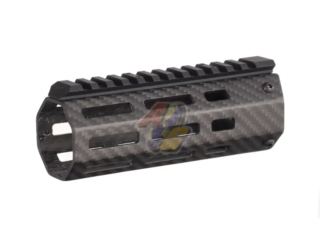 Revanchist Airsoft Carbon Fiber 5.5" M-Lok Handguard Rail for Tokyo Marui M4 Series GBB ( MWS )